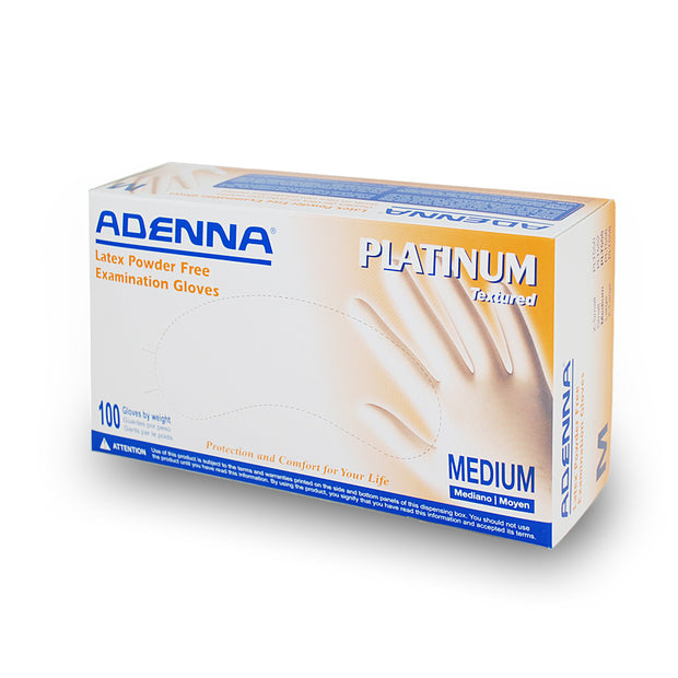 Latex Gloves Dental/ Medical Powder-Free Examination Adenna  SAPLT550
