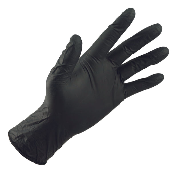 Nitrile Gloves Powder/Latex Free Black Industrial Ultragard GSUG-BB5000